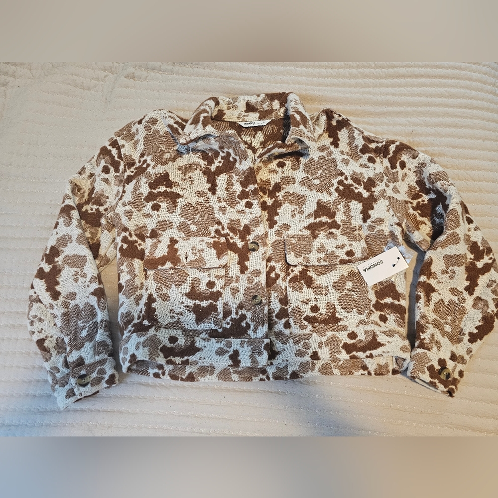 Sonoma, size L, ivory/brown